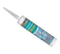 Everbuild Showerproof Bathroom Silicone White 300ml