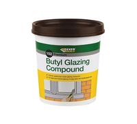 Everbuild Sika 102 Butyl Glazing Compound Brown 2kg Everbuild Sika Multicolor