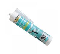Everbuild Sika 467062 Showerproof Bathroom Silicone Translucent 280Ml