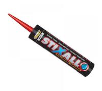 Everbuild Stixall Extreme Power Buliding Adhesive And Sealant Black 290ml Tube