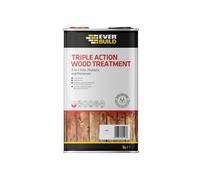 Everbuild Sika 483183 Triple Action Wood Treatment 1 Litre
