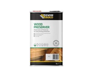 Everbuild Sika 483727 Wood Preserver Fir Green 5 Litre