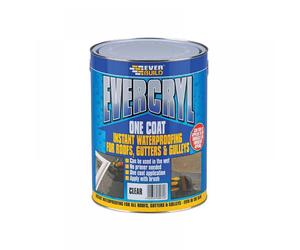 Everbuild Sika 484620 Evercryl® One Coat Clear 5Kg
