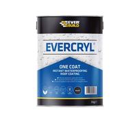 Everbuild Sika 484625 Evercryl® One Coat Black 5Kg