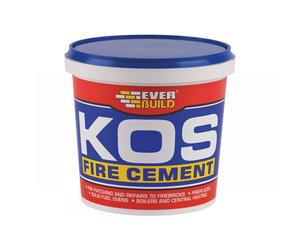 Everbuild Sika 484675 Kos Fire Cement Black 2Kg