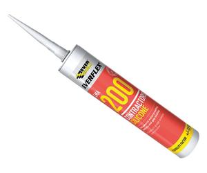 Everbuild Sika 485984 Everflex® Lma 200 Contractorfts Silicone 295Ml Black