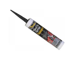 Everbuild Sika 486214 Roof & Gutter Sealant Black 295Ml