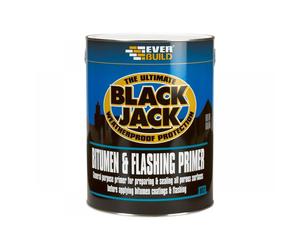 Everbuild Sika 486984 Black Jack® 902 Bitumen & Flashing Primer 1 Litre