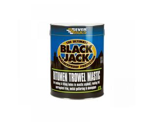 Everbuild Sika 486987 Black Jack® 903 Bitumen Trowel Mastic 1 Litre