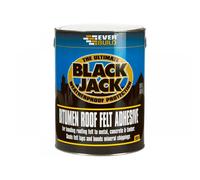 Everbuild Sika 486995 Black Jack® 904 Bitumen Roof Felt Adhesive 5 Litre