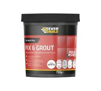 Everbuild Tile Adhesive 703 – Ready-mixed Anti-mould Water-resistant Brilliant White 1.5kg