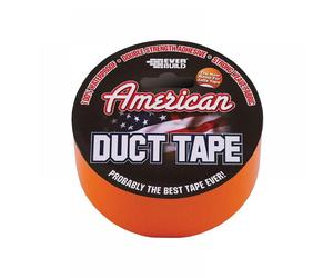 Everbuild Sika 487240 American Duct Tape 50Mm X 25M Orange