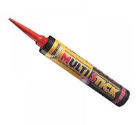 Everbuild Multi Stick - Hybrid Polymer Adhesive - Fast Curing - Waterproof - Weather And UV Resistant - Internal and External Use - White - 350ml