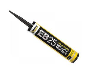 Everbuild Sika 605669 Eb25 Hybrid Sealant Adhesive Black 300Ml