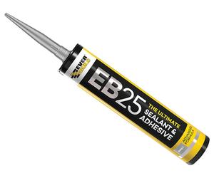 Everbuild Sika 605670 Eb25 Hybrid Sealant Adhesive Grey 300Ml