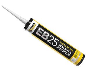 Everbuild Sika 605674 Eb25 Hybrid Sealant Adhesive Clear 300Ml