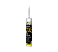 Everbuild Sika Everflex® 700T LMN Silicone Black 300ml | Size: 1000mm x 1000mm Everbuild Sika Black 1000mm x 1000mm
