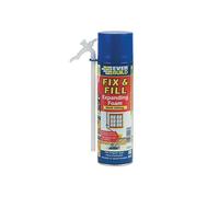 Everbuild Sika Fix & Fill Expanding Foam 500ml in Blue | Size: 1000mm x 1000mm Everbuild Sika Blue 1000mm x 1000mm