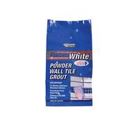 Everbuild Sika Forever White Powder Wall Tile Grout 3kg Everbuild Sika Multicolor
