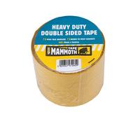 Everbuild Sika Heavy-Duty Double-Sided Tape 50mm x 5m in Yellow | Size: 1000mm x 1000mm Everbuild Sika Yellow 1000mm x 1000mm