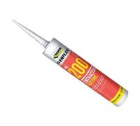 Everbuild Sika Lma 200 Contractor's Silicone in Black Everbuild Sika Black