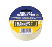 Everbuild Sika Low Tack Masking Tape 50mm x 25m in Cream | Size: 1000mm x 1000mm Everbuild Sika Cream 1000mm x 1000mm