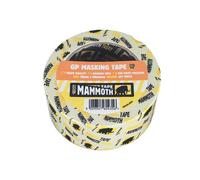Everbuild Sika Mammoth Retail/labelled Masking Tape - Multi Colour - 38mm x 50m - Multi Colour
