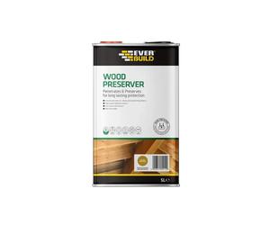 Everbuild Sika Wood Preserver Golden Chestnut 5 litre