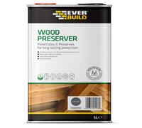 Everbuild Slate Grey Wood Preserver 5L