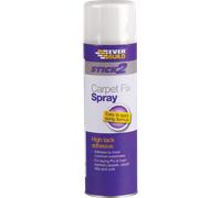Everbuild Spray Adhesive Stick2 Carpet Fix – High Tack Foaming Formula – 500 ml