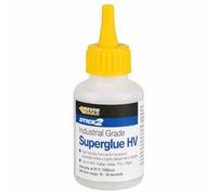 Everbuild Stick 2 Superglue HV 20g Industrial Strength High Viscosity Cyanoacrylate Adhesive for Plastic Metal Rubber MDF PVC Fast Setting Precision Nozzle Glue for Repairs DIY & Professional Use