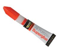 Everbuild Stick 2 Tube (3 Gram), All Purpose, Clear, 1 Minute Instant Bond