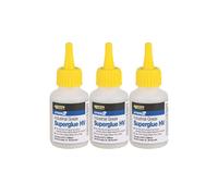 Everbuild Stick2 Superglue High Viscosity Industrial Grade High Strength Clear 50g 484655 - Pack of 3