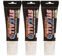 Everbuild Stixall Crystal Clear 80 Ml Easistixcl(N) (Pack Of 3)