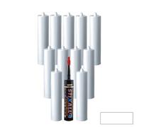 Everbuild Stixall Sealant And Adhesive White 300Ml Size Pack Of 12