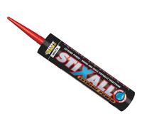 Everbuild Stixall Extreme Power Buliding Adhesive And Sealant Crystal Clear 300ml Tube