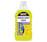 Everbuild Sugar Soap Liquid Concentrate - Removes Grease, Grime and Nicotine Stains - Powerful Formula - 500ml