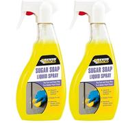 Everbuild Sugar Soap Ready to Use Spray - Removes Grease, Grime and Nicotine Stains - Powerful Formula - 500 ml (Pack of 2)