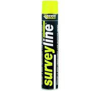 Everbuild Surveyline 700Ml - Yellow ( General Marker) Spray Applied Marking Paint