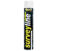Everbuild SURVEYWH Surveyline Marker Spray 700 ml - White
