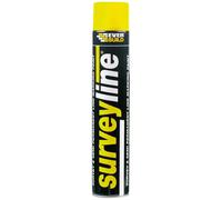 Everbuild SURVEYYE Surveyline Marker Spray Yellow 700 ml