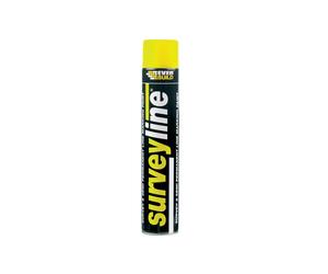 Everbuild SURVEYYE Surveyline Marker Spray Yellow 700 ml