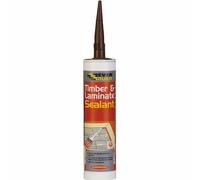 Everbuild Timber And Laminate Sealant Beech C3 Size Cartridge
