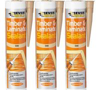 Everbuild Timber And Laminate Sealant, Oak, 300Ml (Pack Of 3)