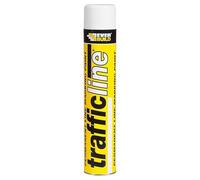 Everbuild Trafficline Permanent Line Marking Spray Paint - Trafficable 1 Hour After Application - White - 700ml