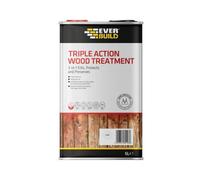Everbuild Triple Action Wood Treatment 5L - Ultimate Preservation For Wood