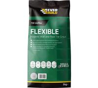 Everbuild Universal Flexible Tile Grout Grey 5kg