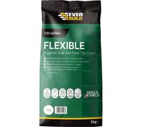 Everbuild Universal Flexible Tile Grout White 5kg