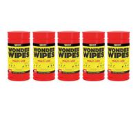 Everbuild Wonder Wipes Trade Tub Of 100 (5 Pack) (500 Wipes)