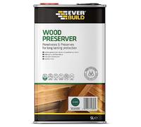 Everbuild Wood Preserver Fir Green | Penetrates and preserves for Long-Lasting Protection - 5 Litre